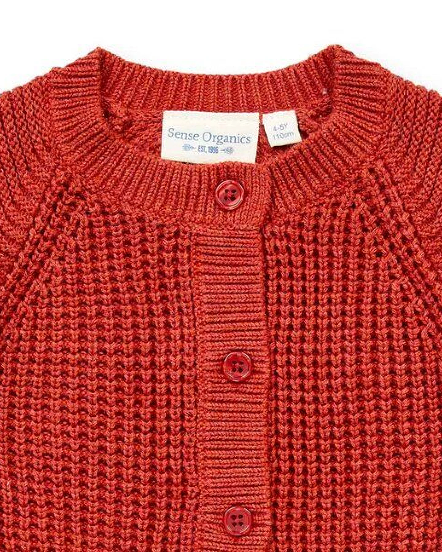 Sense Organics Kinder Strickjacke, Modell TULIA – Ansicht 3