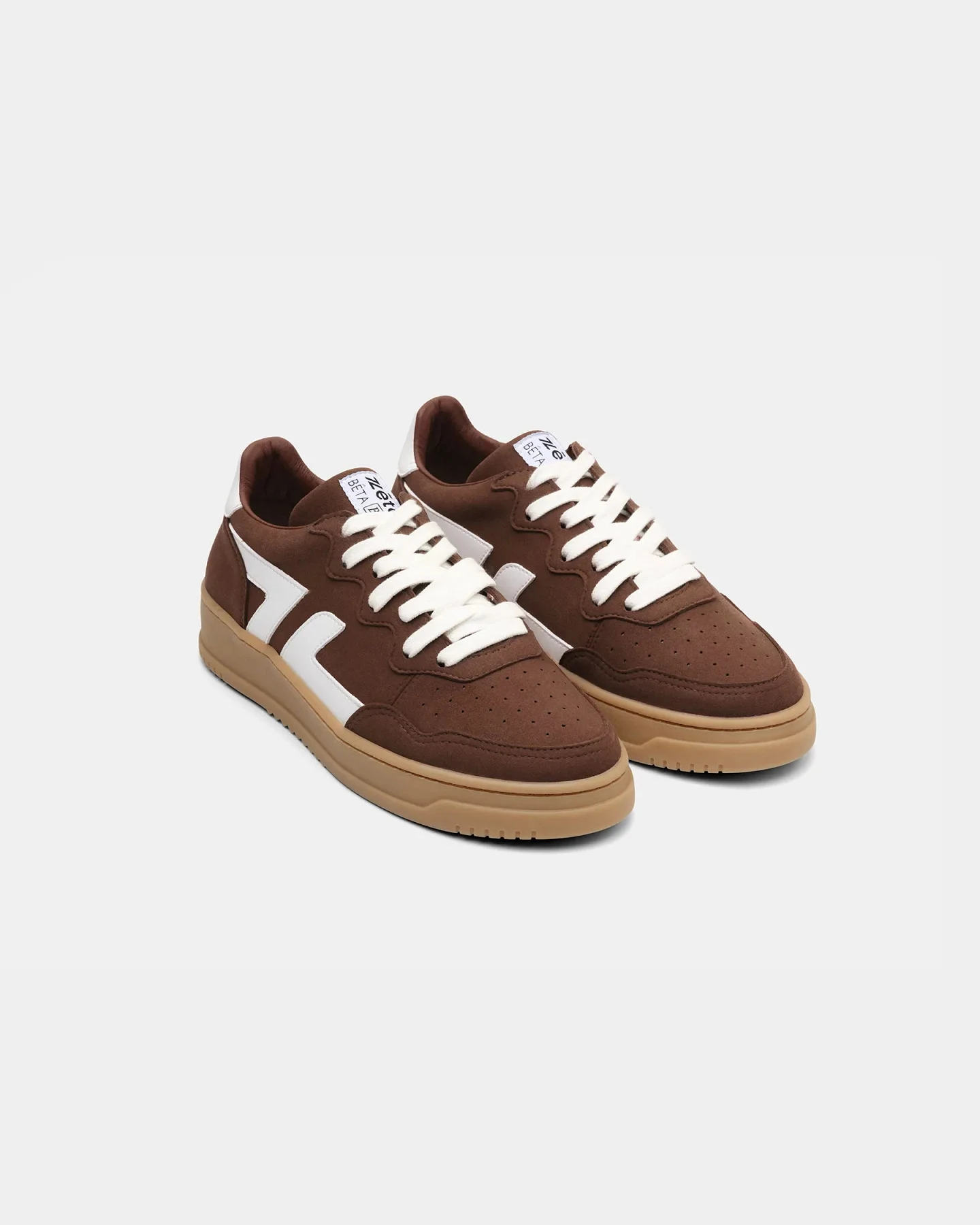 Zèta Herren vegan Sneaker Bêta B3 Chocolate – Ansicht 2