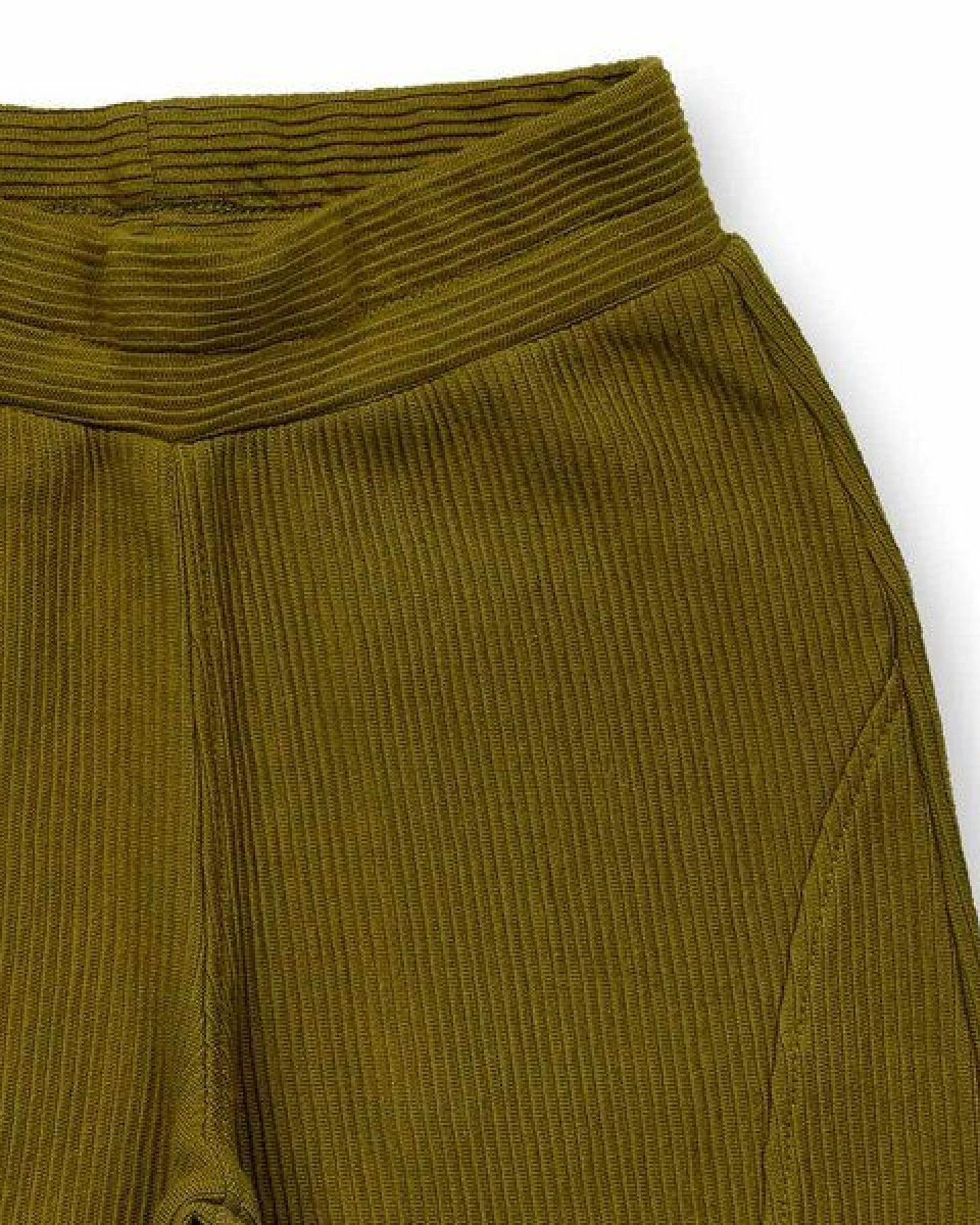 Sense Organics Kinderhose in dunklem Olivgrün, Modell PIOOLA – Ansicht 3