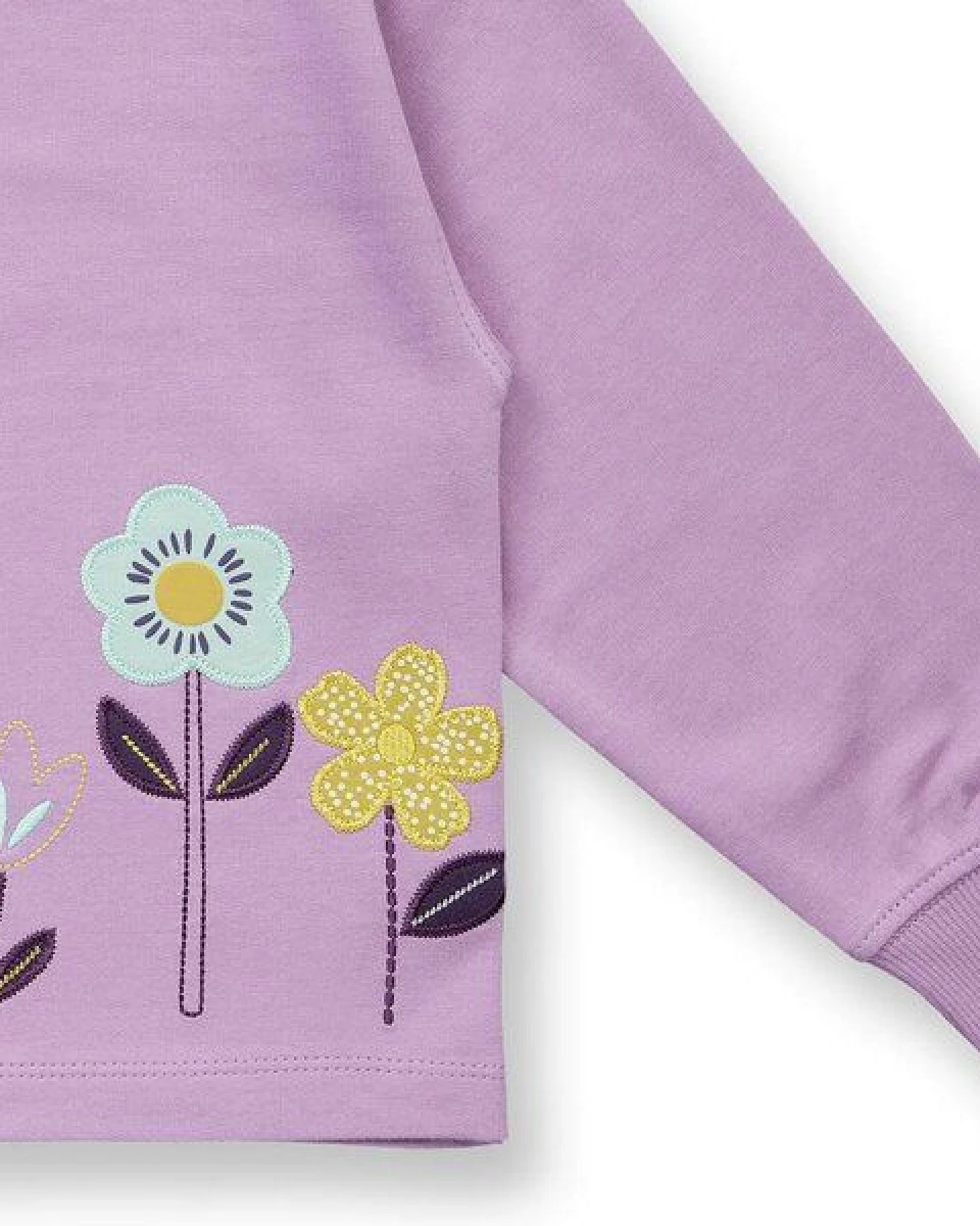 Sense Organics Mädchen Sweatshirt mit Blumen-Motiv, Modell CALISSA – Ansicht 3