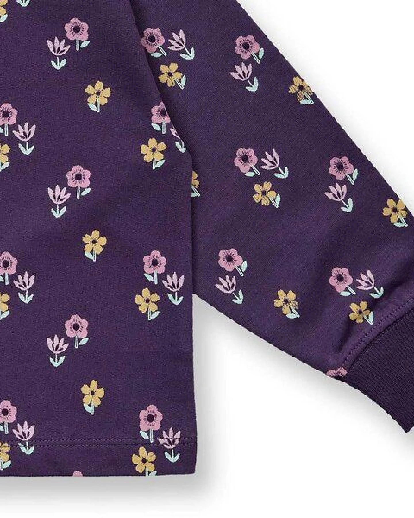 Sense Organics Mädchen Sweatshirt mit Blumen-Motiv, Modell CALISSA – Ansicht 3