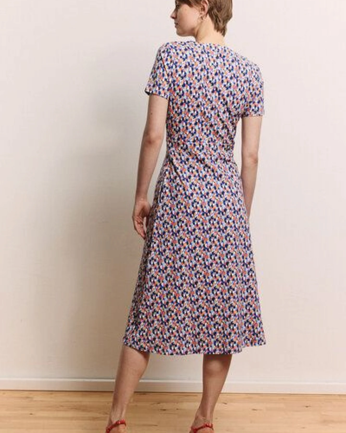 TRANQUILLO Feminines Jerseykleid Doroo aus Bio-Baumwolle (1040002) – Ansicht 2
