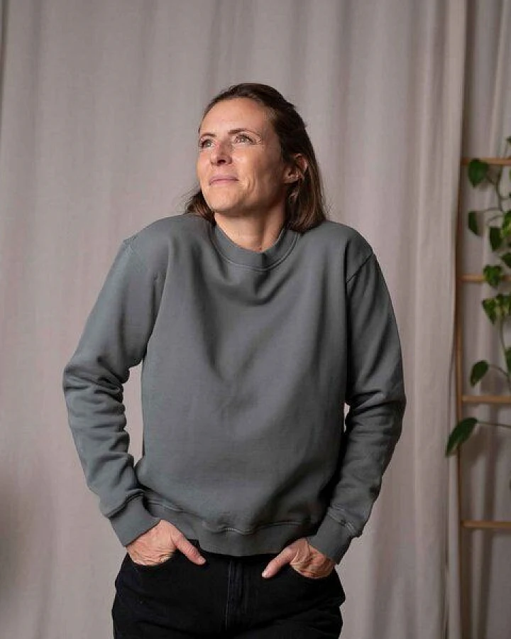 Vresh Clothing Vrancesca - Sweater aus Biobaumwolle