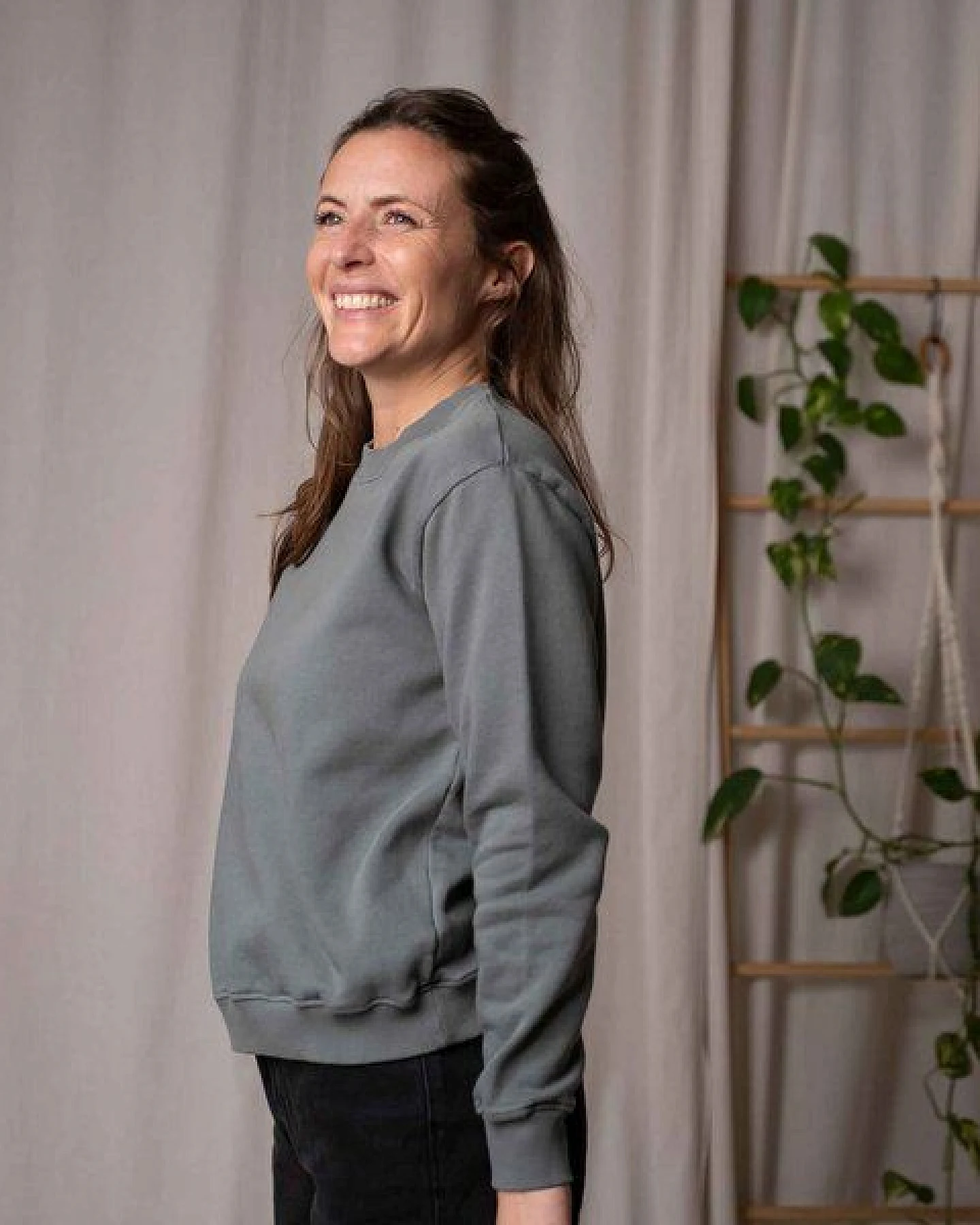 Vresh Clothing Vrancesca - Sweater aus Biobaumwolle – Ansicht 3