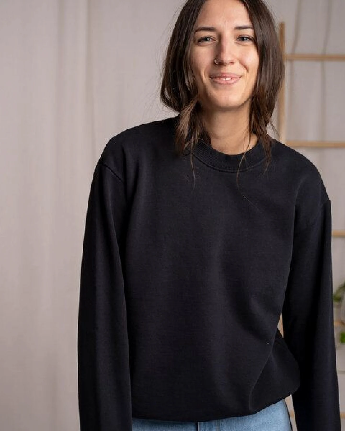 Vresh Clothing Vrancesca - Sweater aus Biobaumwolle – Ansicht 4