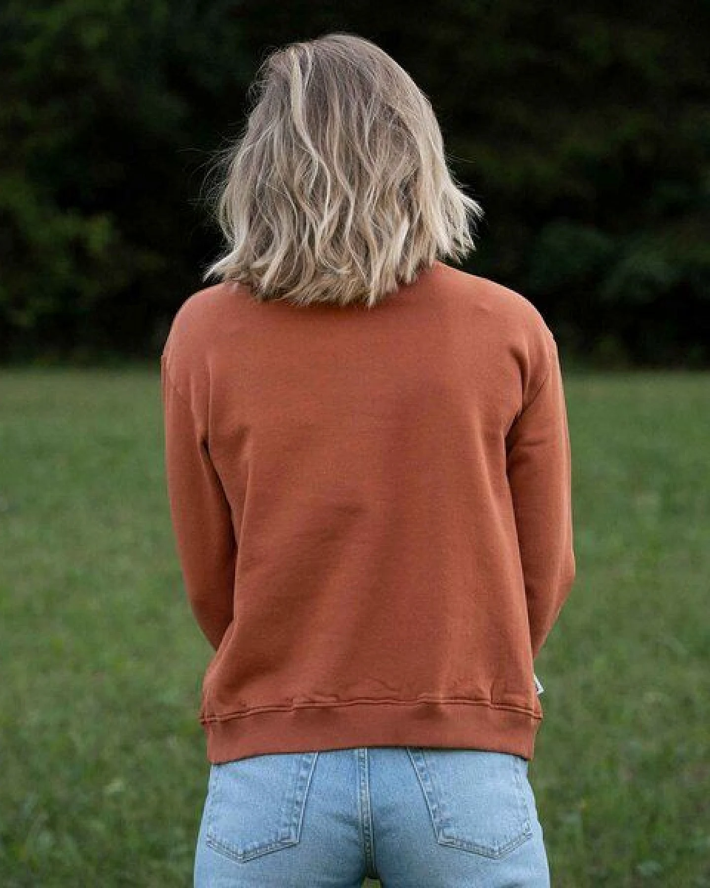 Vresh Clothing Vrancesca - Sweater aus Biobaumwolle – Ansicht 2