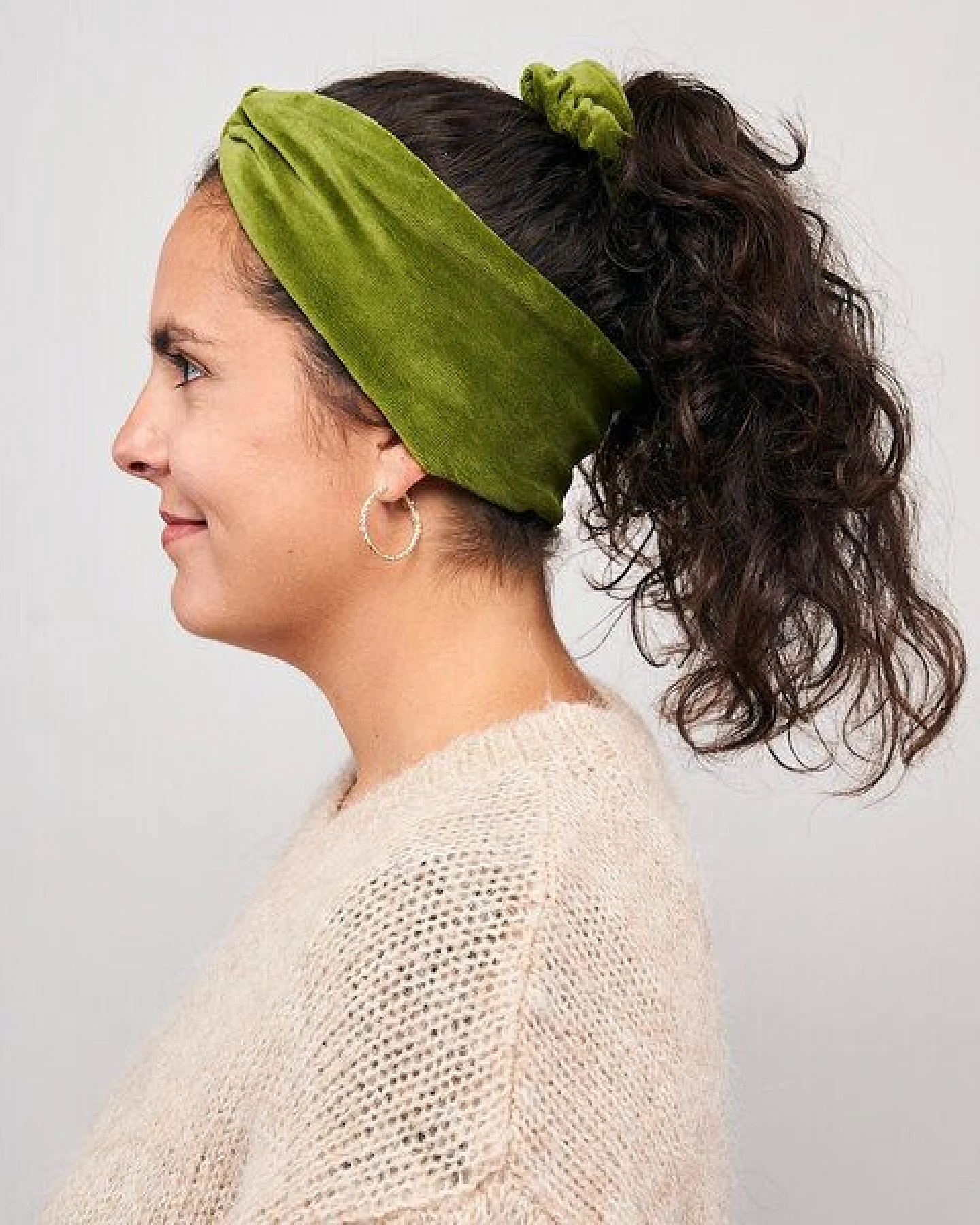 obumi SCRUNCHIE SAMT - BIO BAUMWOLLE – Ansicht 4