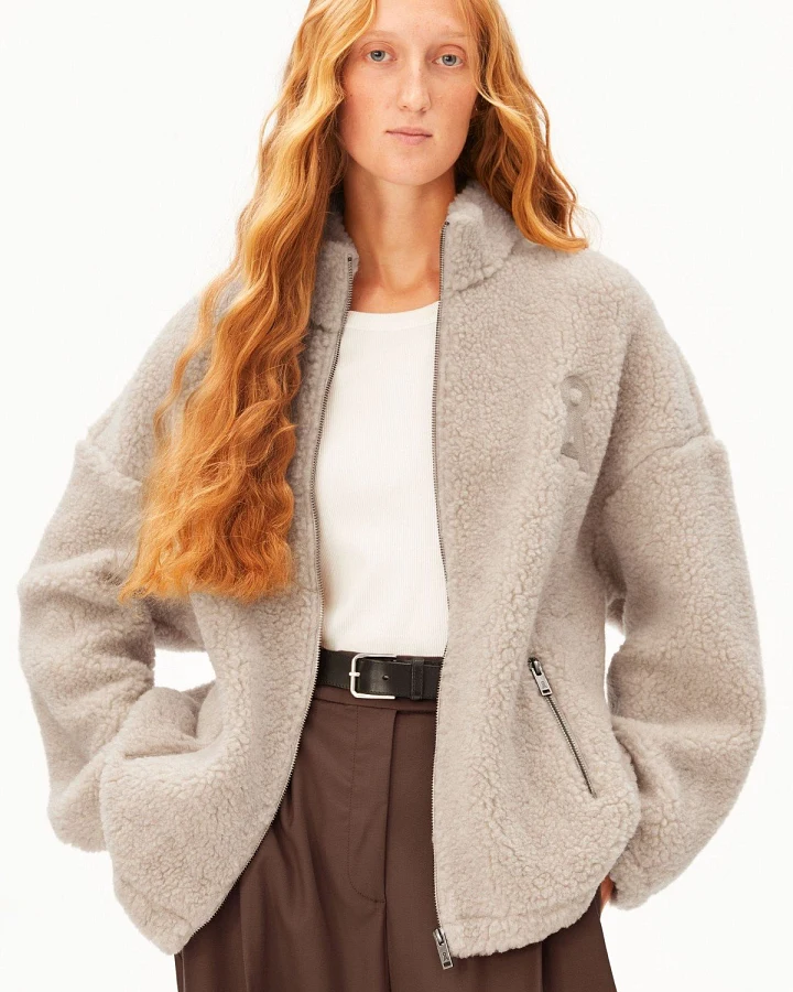 Jacke Wollmix Fleece