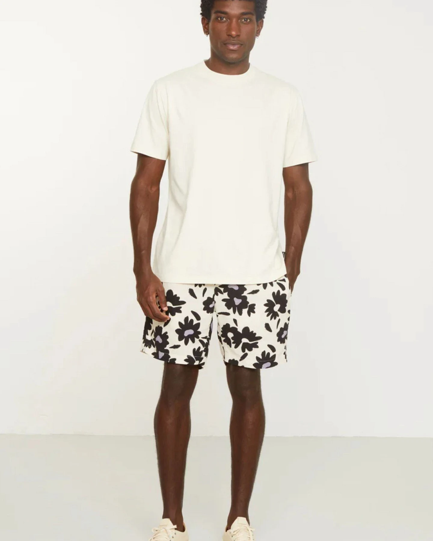 Shorts Curry Bloom Off White – Ansicht 2