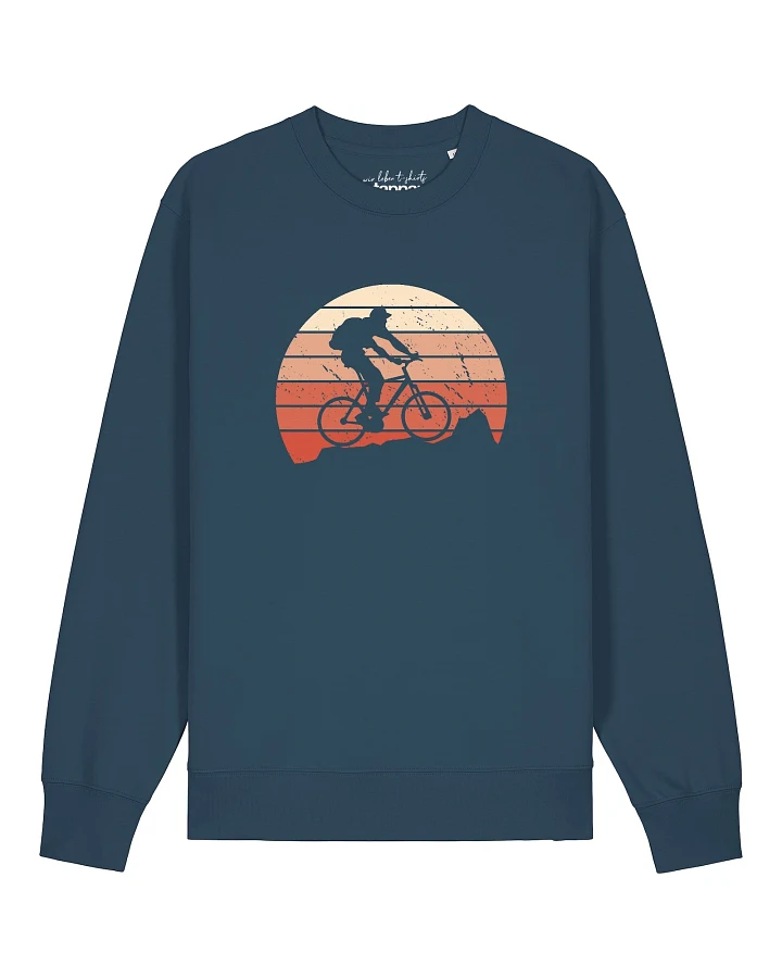Watapparel Sweatshirt Mountainbike Silhouette