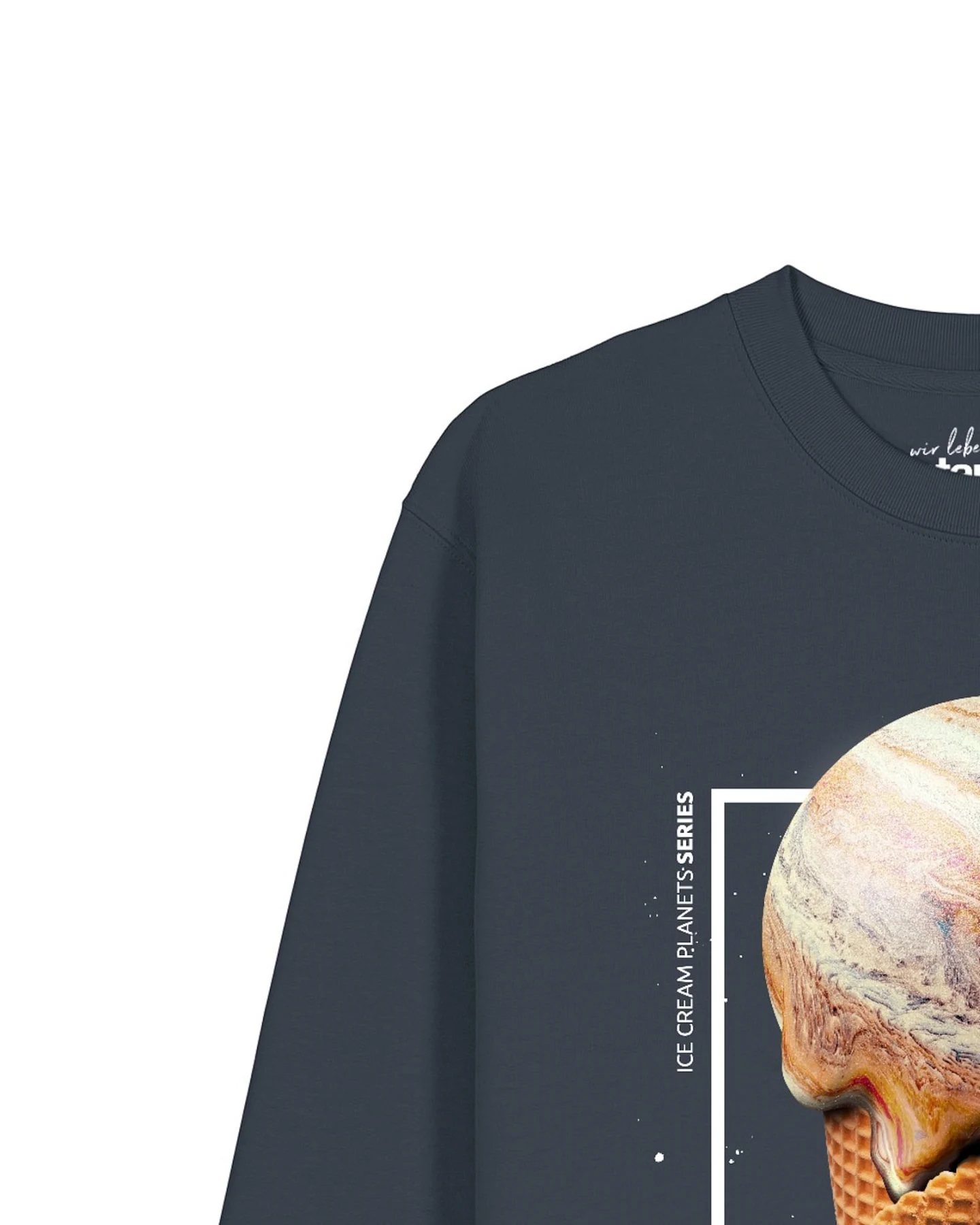 Watapparel Sweatshirt Jupiter Planet – Ansicht 2