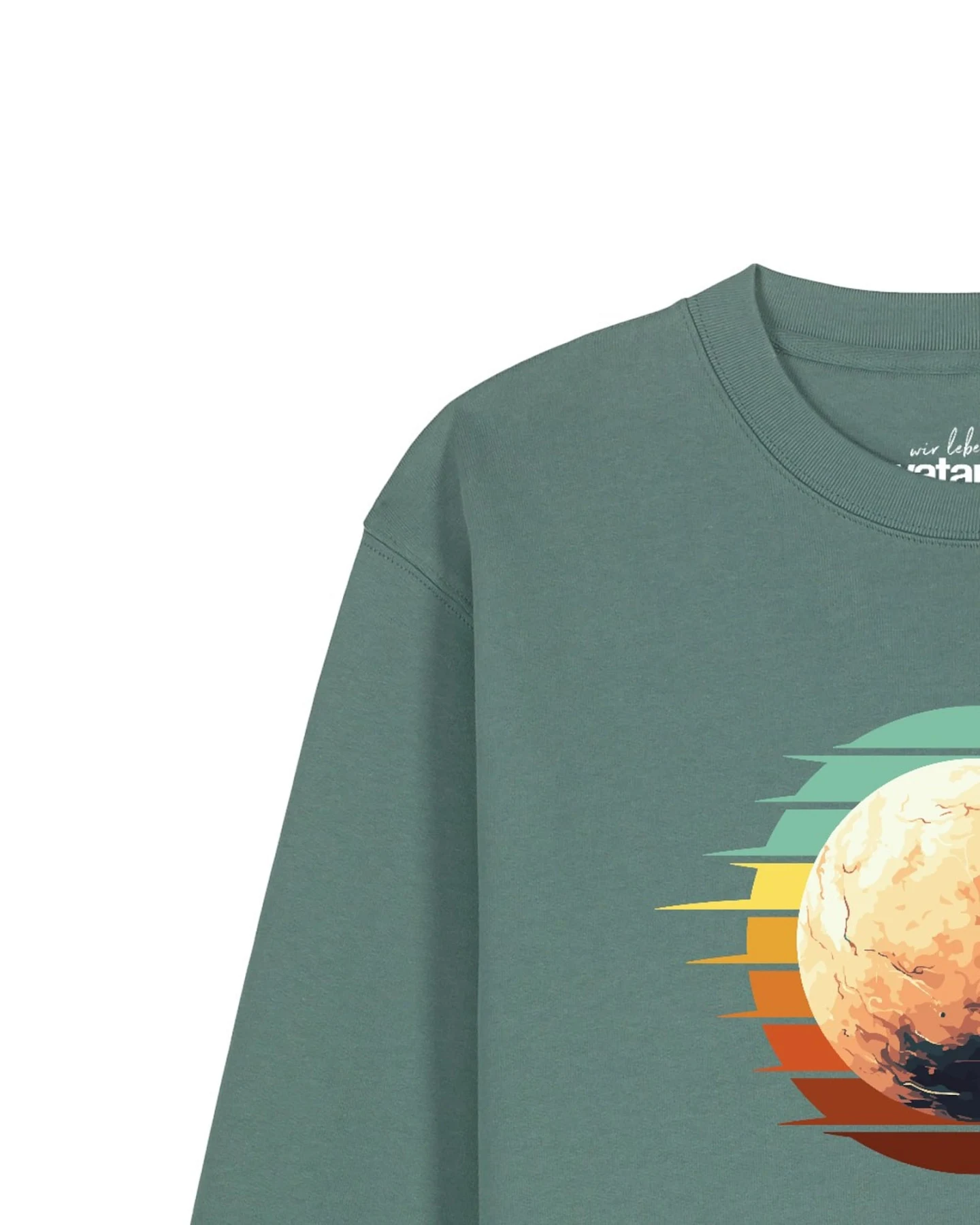 Watapparel Sweatshirt Pluto Retro Sunset – Ansicht 2