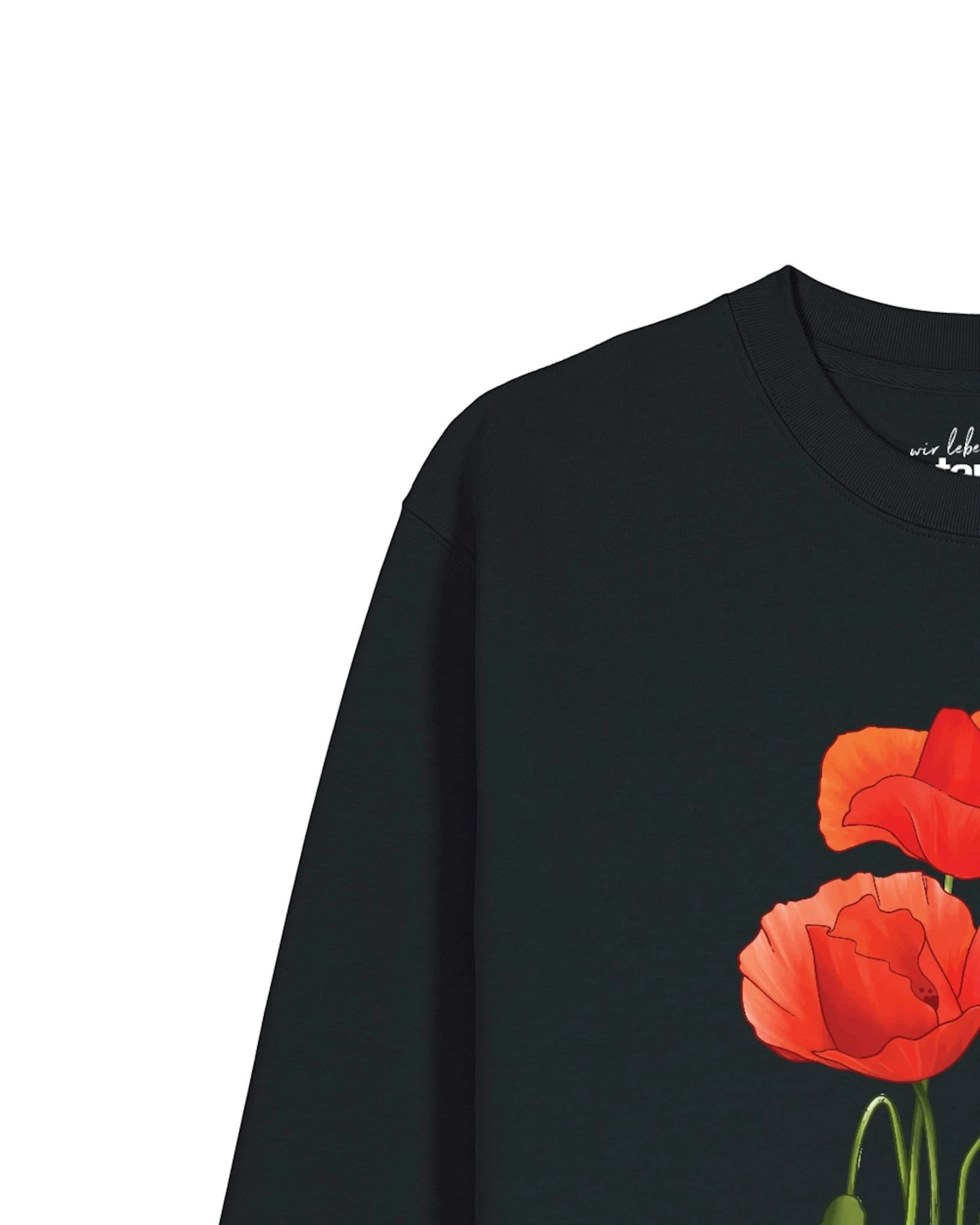 Watapparel Sweatshirt Poppy Flowers – Ansicht 2