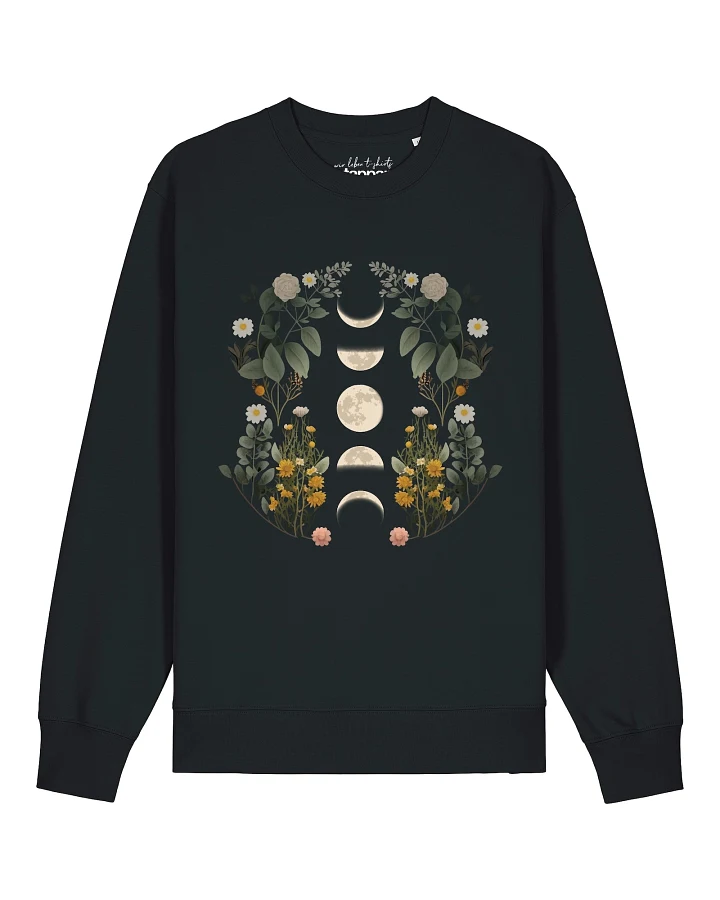 Watapparel Sweatshirt Moonphases & Flowers