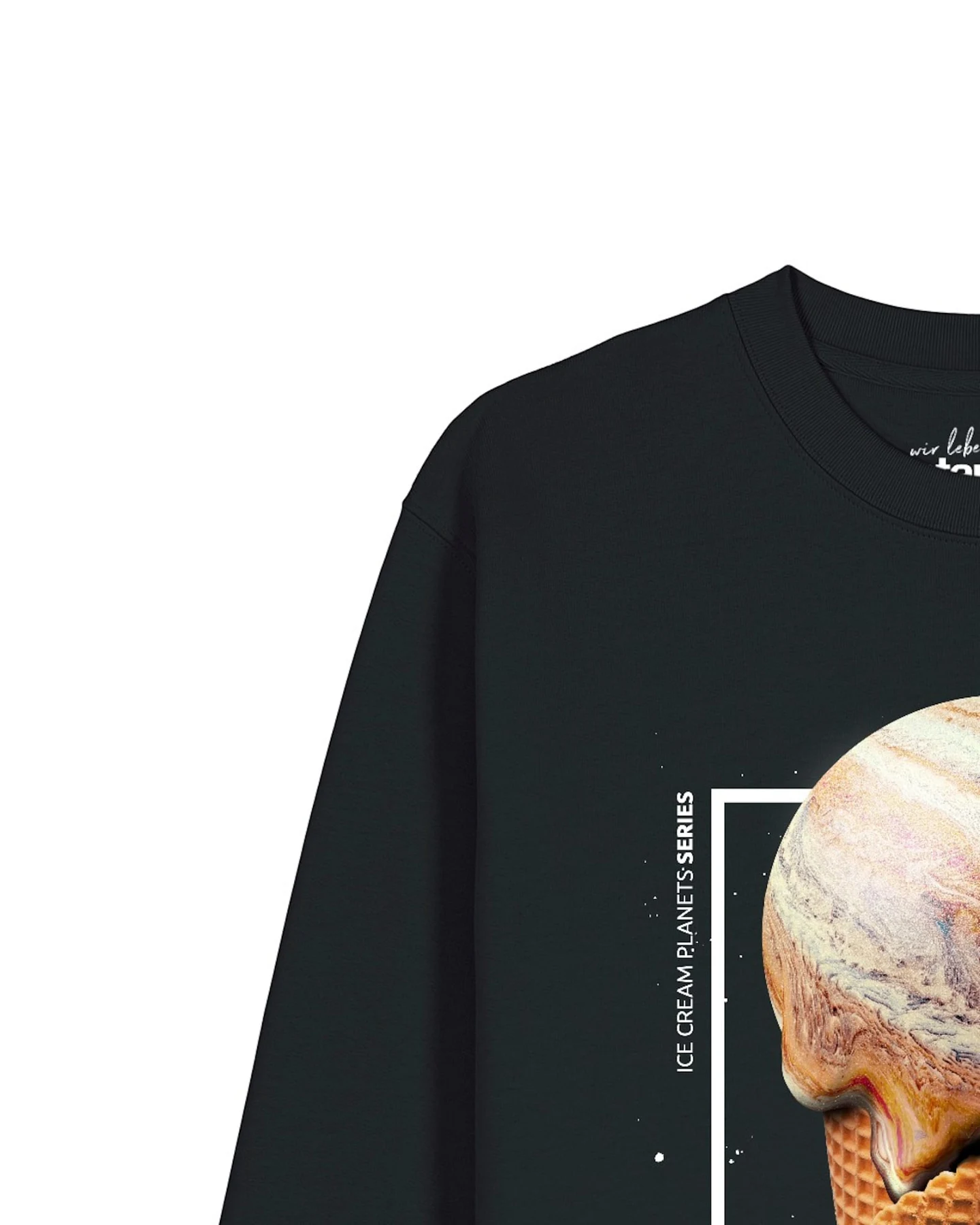 Watapparel Sweatshirt Jupiter Planet – Ansicht 2