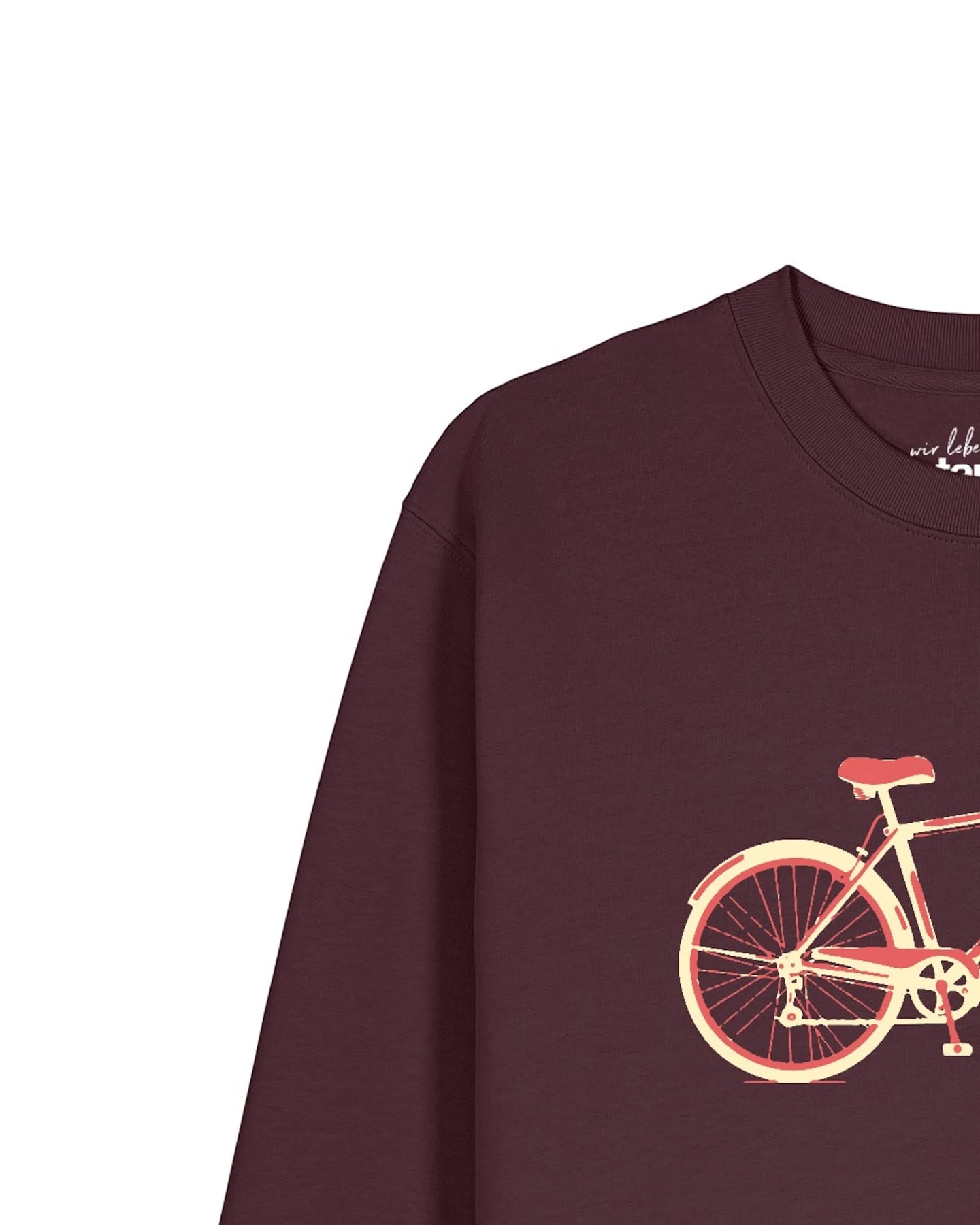 Watapparel Sweatshirt Red Bike – Ansicht 2