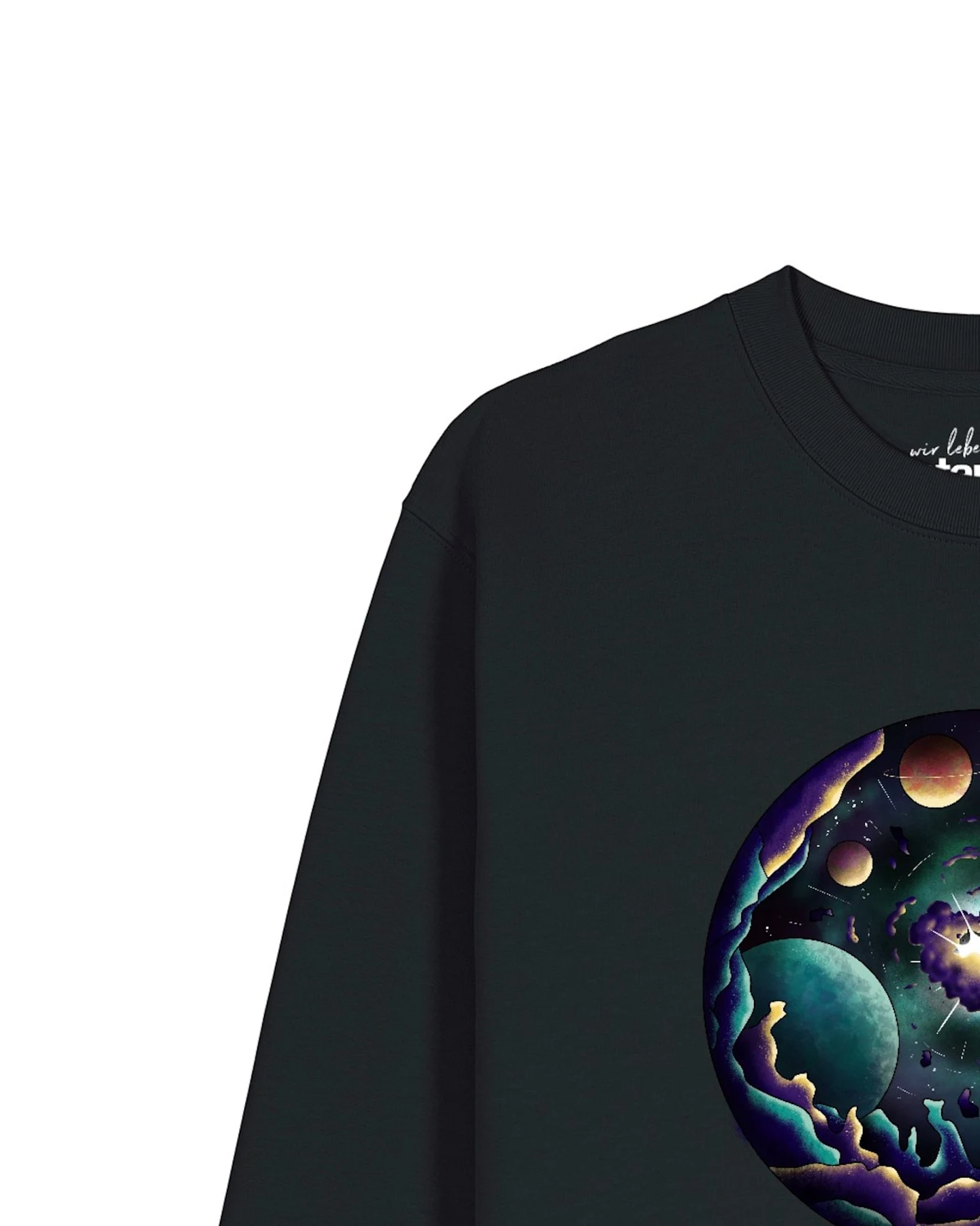 Watapparel Sweatshirt Urknall – Ansicht 2