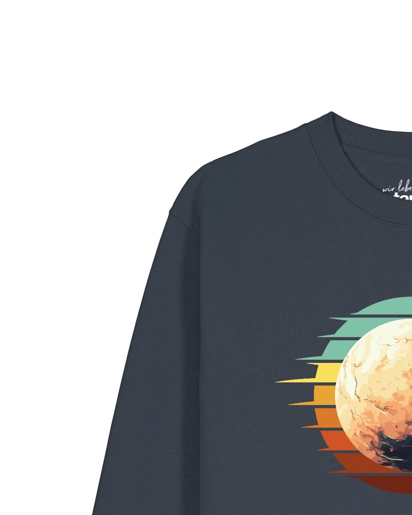 Watapparel Sweatshirt Pluto Retro Sunset – Ansicht 2