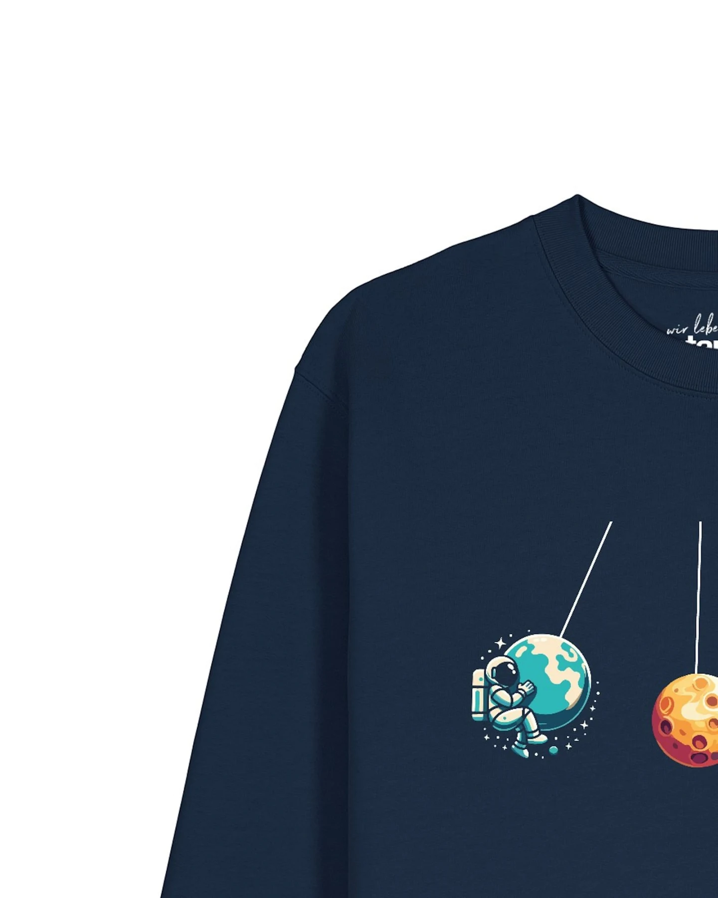 Watapparel Sweatshirt Weltraumforscher – Ansicht 2