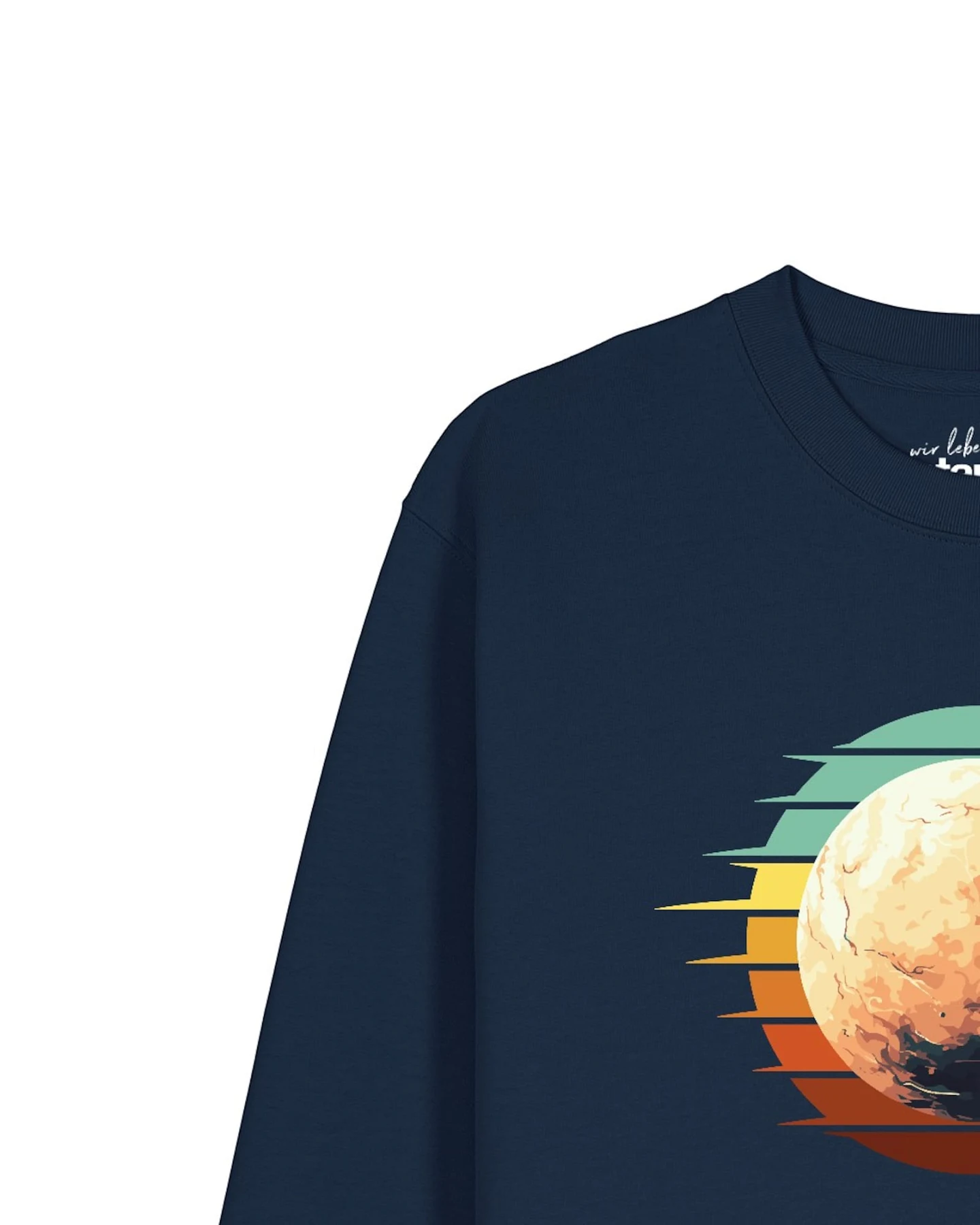 Watapparel Sweatshirt Pluto Retro Sunset – Ansicht 2