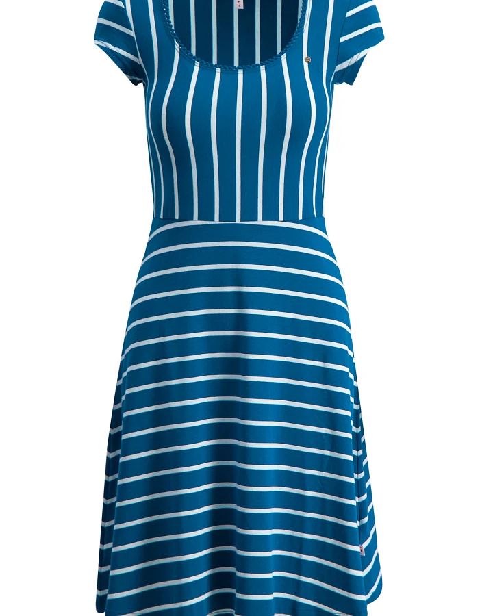 Jerseykleid logo stripe dress