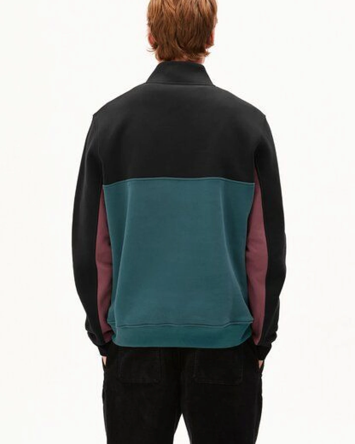 ARMEDANGELS WAARLO COLORBLOCK Herren Sweatshirt aus 100% Bio-Baumwolle – Ansicht 2