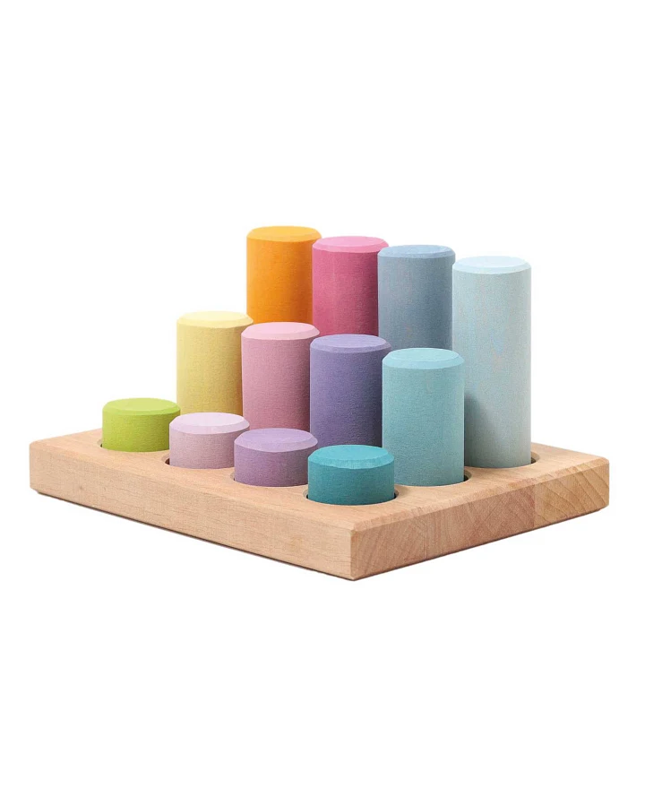 Grimms - Steckspiel Kleine Walzen Pastell
