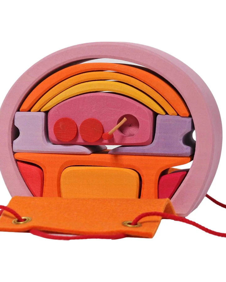 Grimms - Rosa-Orangenes Bauhaus