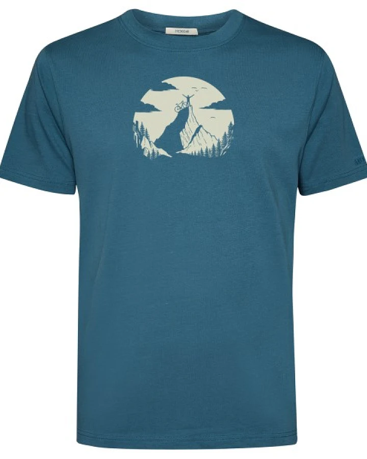GreenBomb - Nature Clouds Ride Fusion - T-Shirt Gr XXL blau