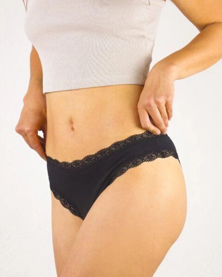 MYLILY Brazilian - Periodenunterwäsche mit Baumwolle