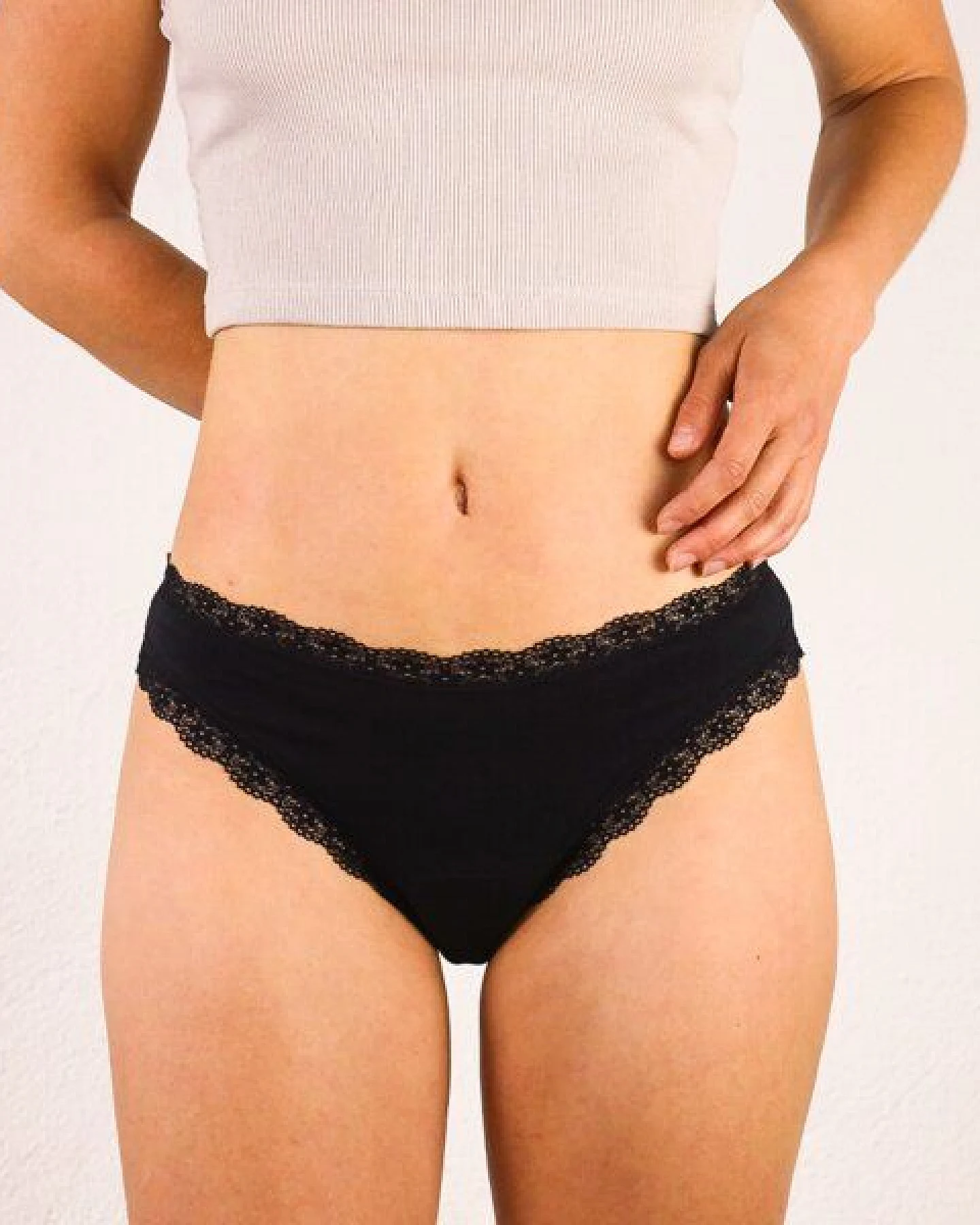 MYLILY Brazilian - Periodenunterwäsche mit Baumwolle – Ansicht 2