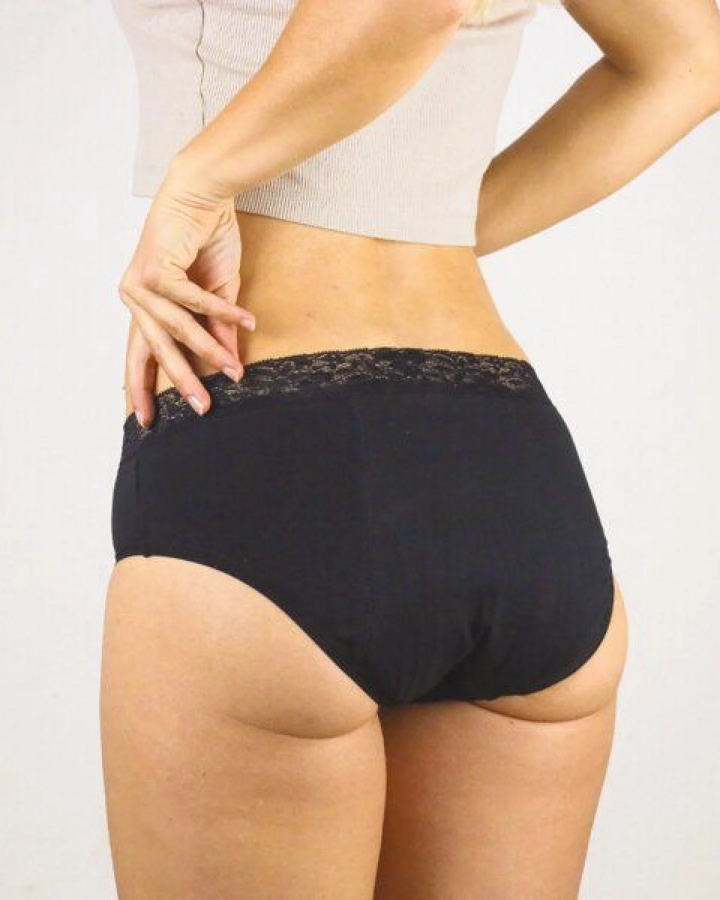 MYLILY Hipster Strong - Periodenunterwäsche mit Bio-Baumwolle ohne Biozide – Ansicht 2