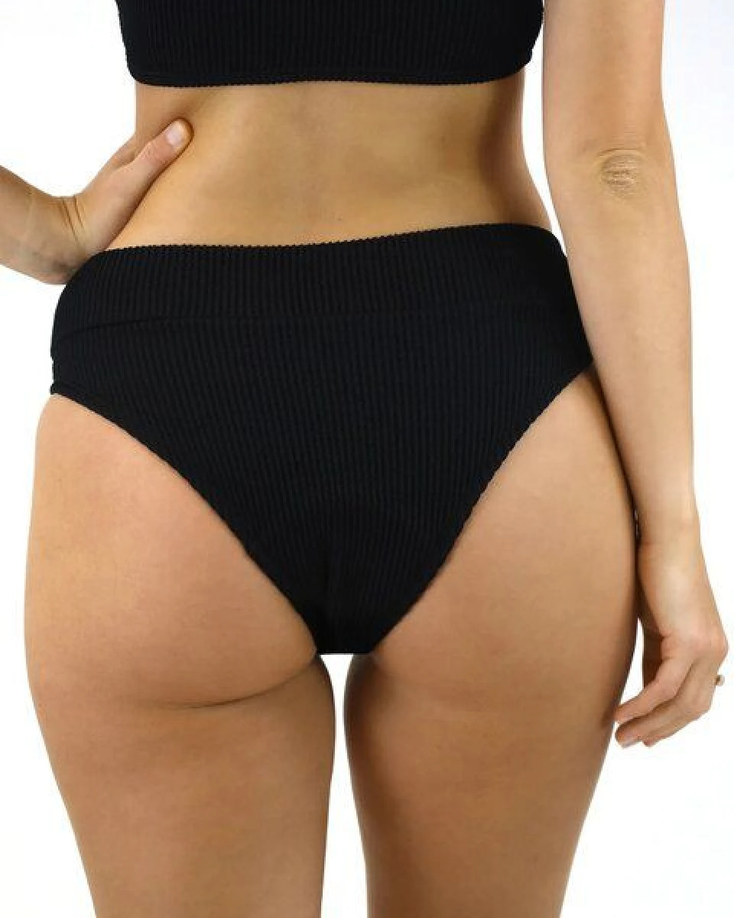 MYLILY Perioden Bikini Hose Basic Slip Crinkle – Ansicht 4