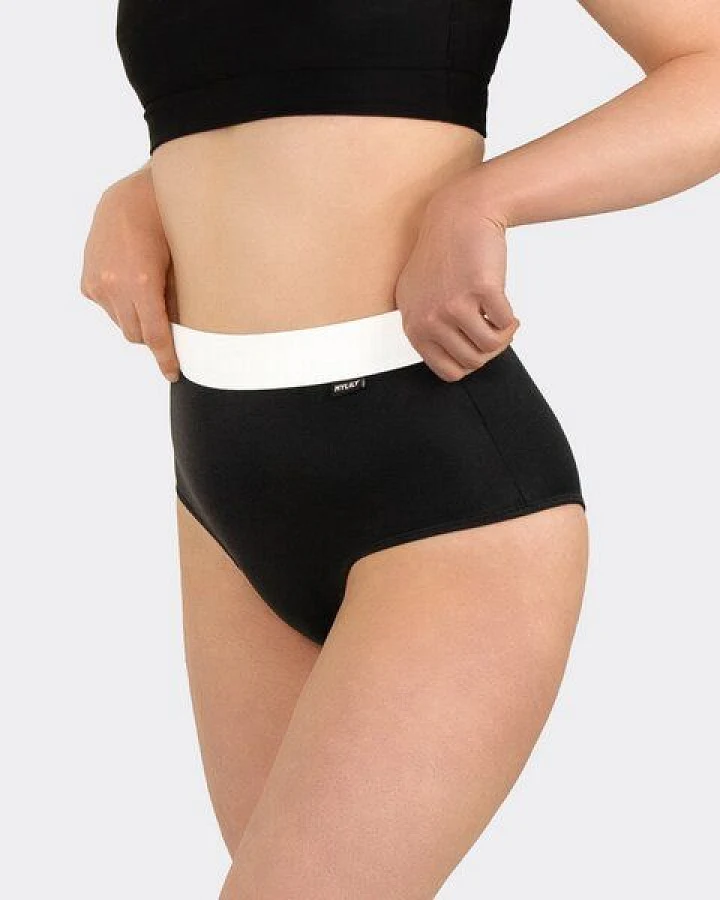 MYLILY Perioden Bikini Hose High Waist mit Bund