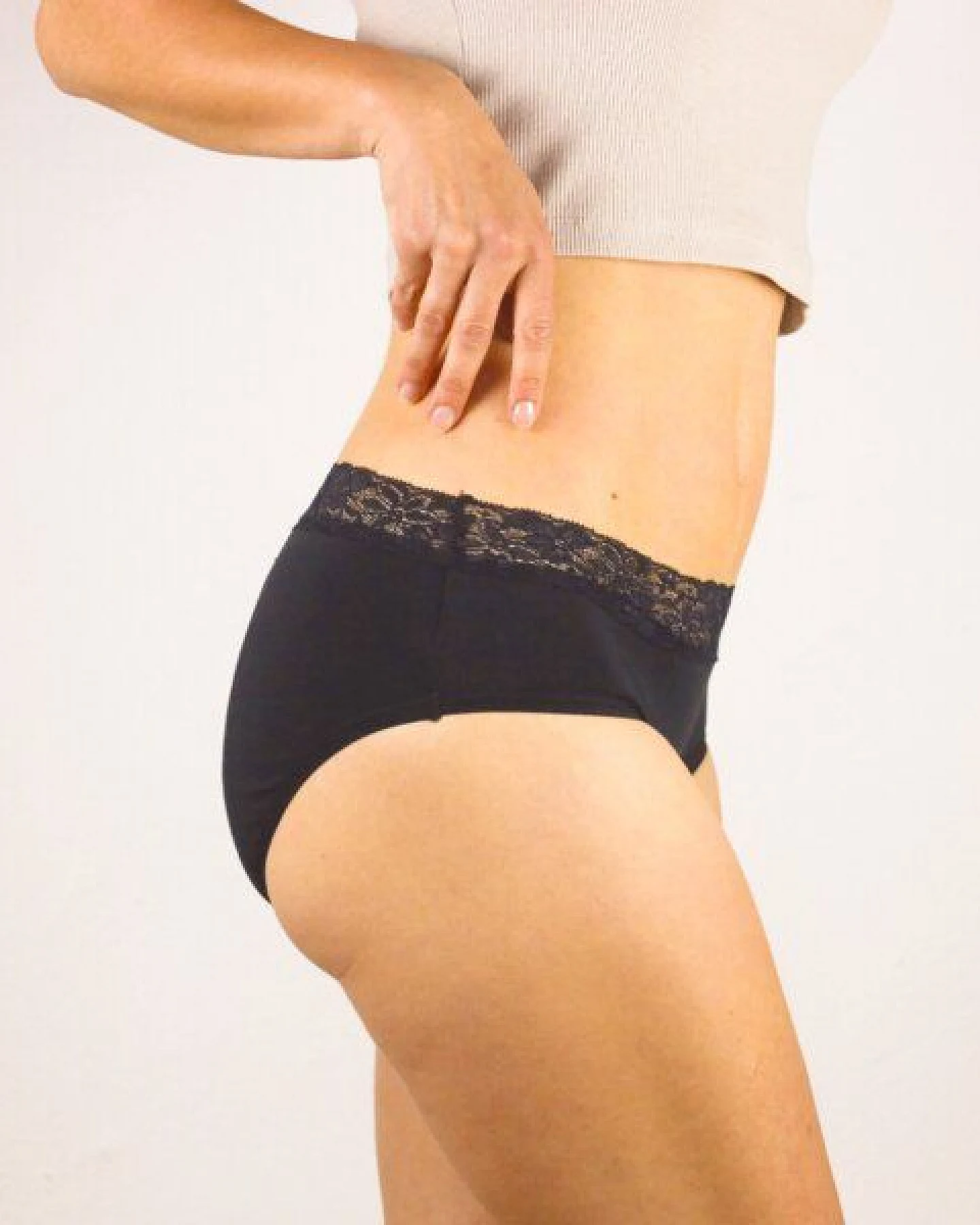 MYLILY Hipster Strong - Periodenunterwäsche mit Bio-Baumwolle ohne Biozide – Ansicht 3