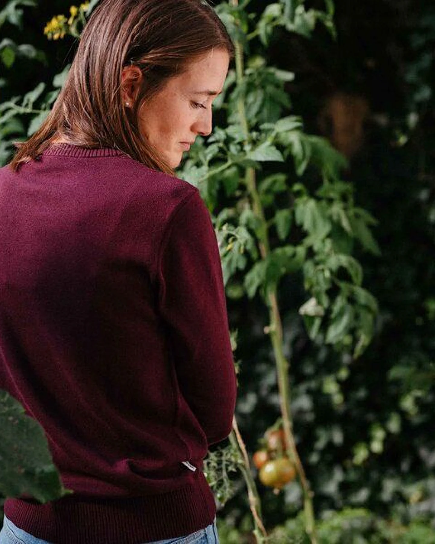 Vresh Clothing Vrenja, Klassischer Strickpullover aus Biobaumwolle – Ansicht 2