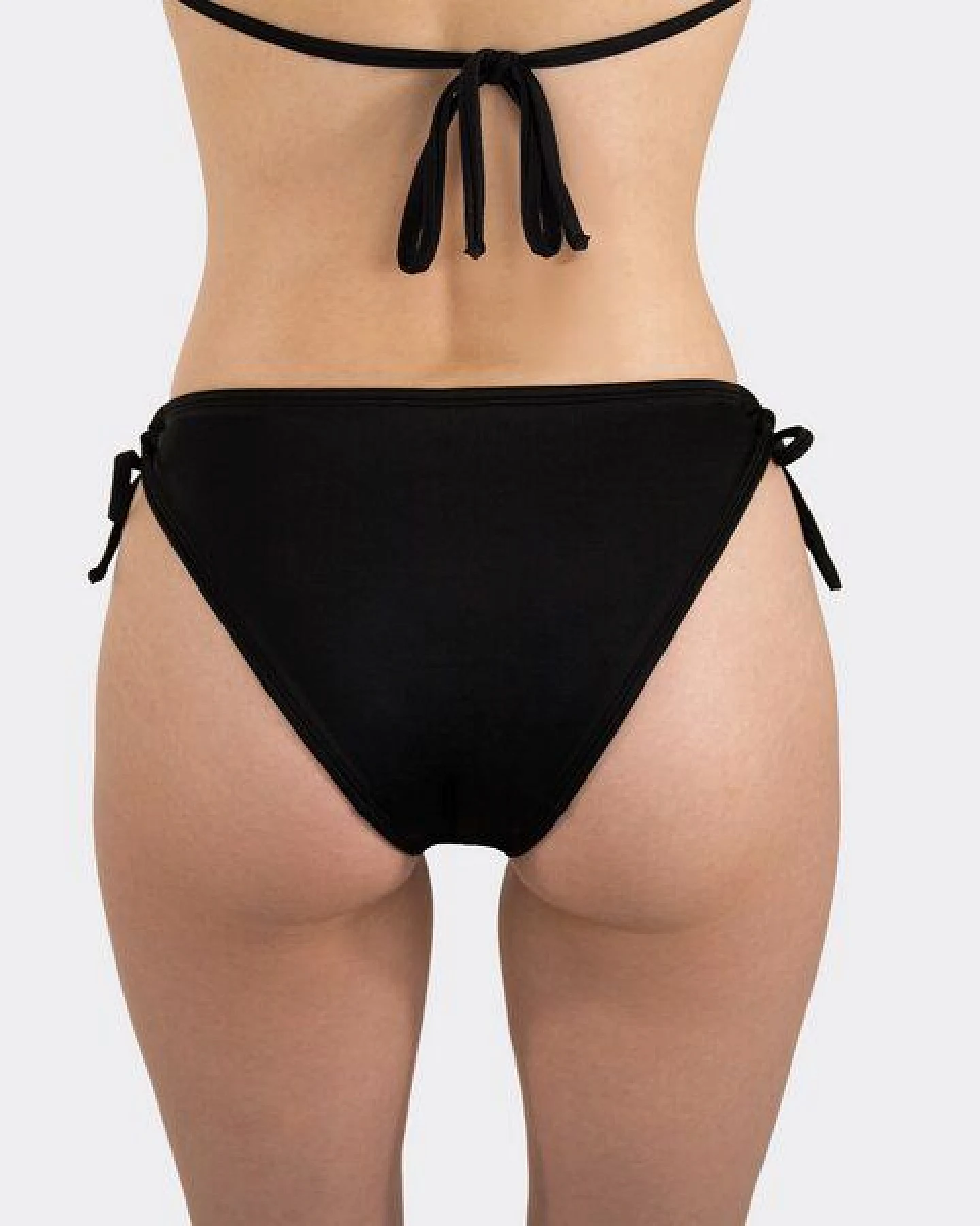 MYLILY Perioden Bikini Hose Tanga mit Schnürung – Ansicht 3