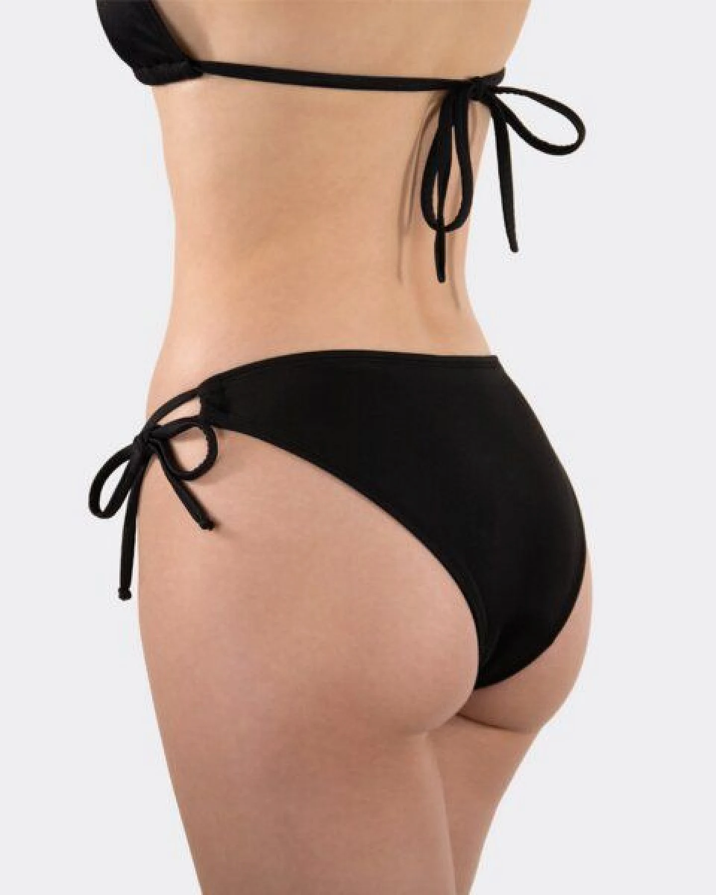 MYLILY Perioden Bikini Hose Tanga mit Schnürung – Ansicht 4