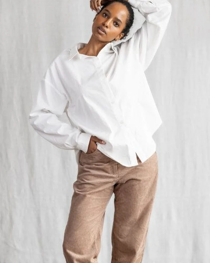Jyoti - Fair Works Baumwoll Bluse Pahaad