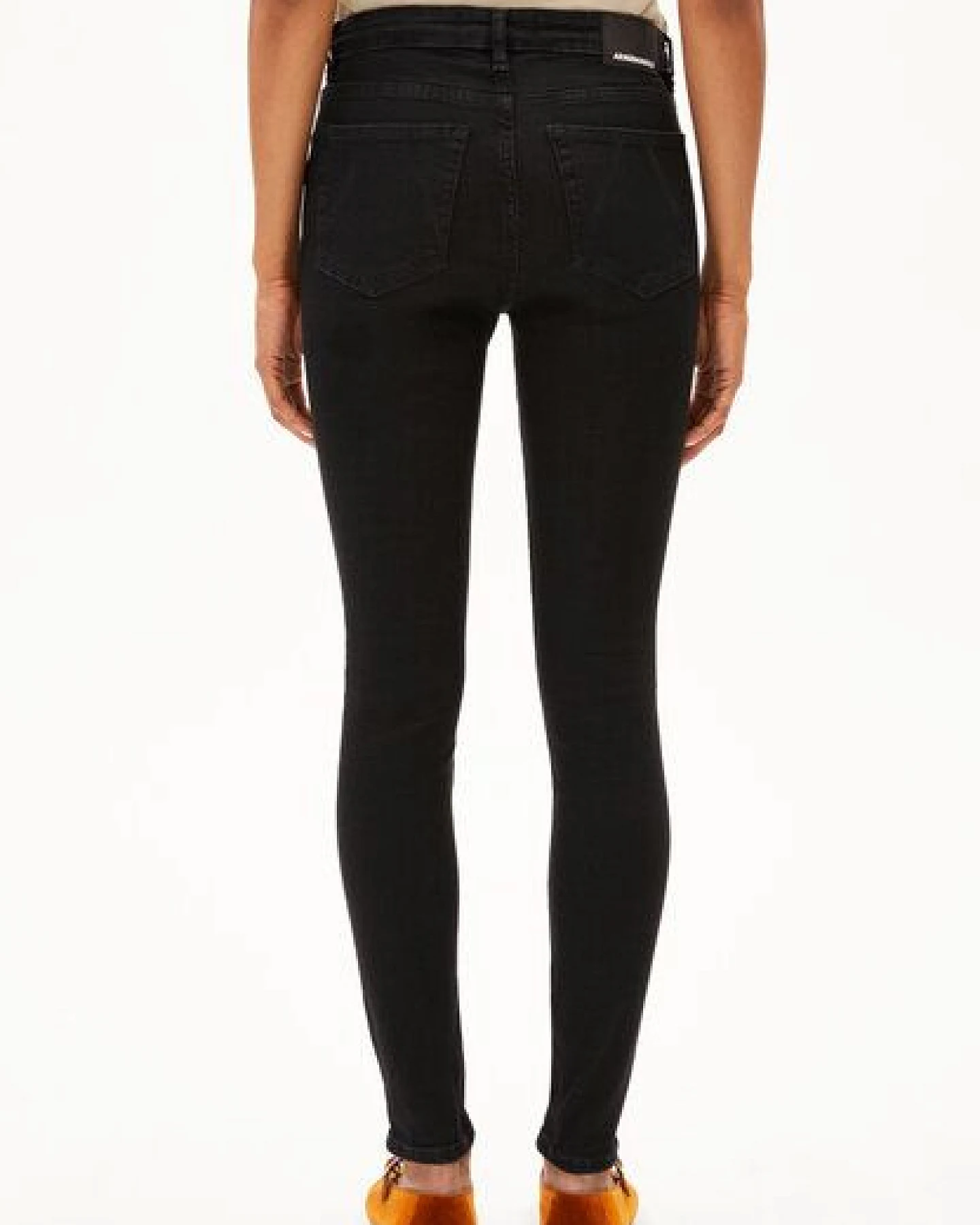 ARMEDANGELS TILLAA Damen Skinny Jeans Mid Waist Bio-Baumwoll Mix X-Stretch – Ansicht 2