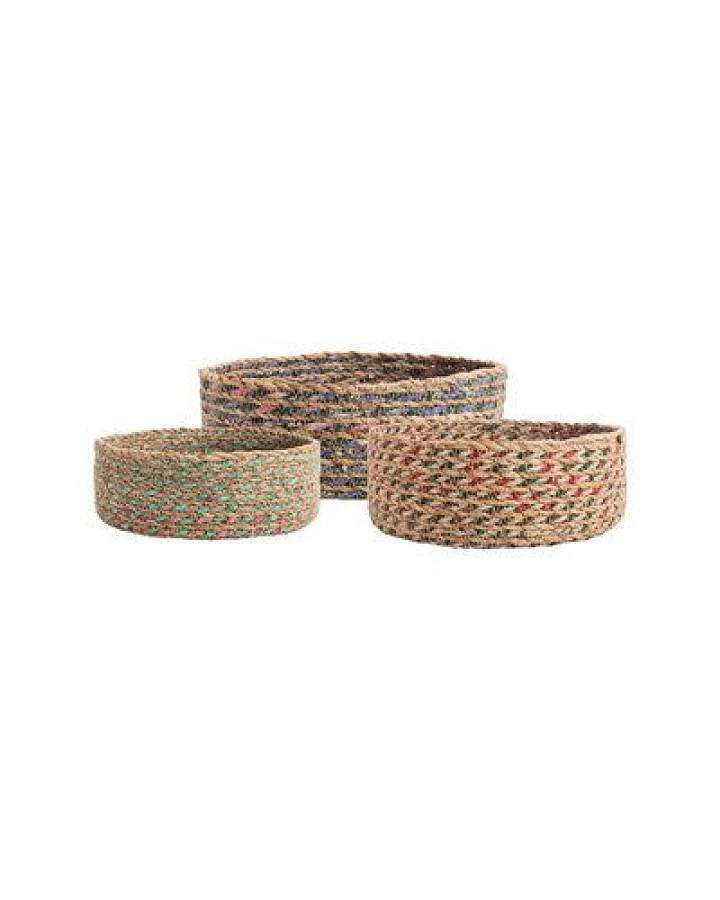 TRANQUILLO Seegras Körbe SEAWEEED 3er-Set (MX951)