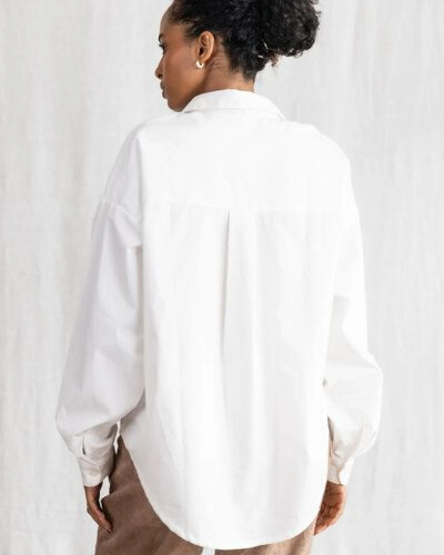 Jyoti - Fair Works Baumwoll Bluse Pahaad – Ansicht 4