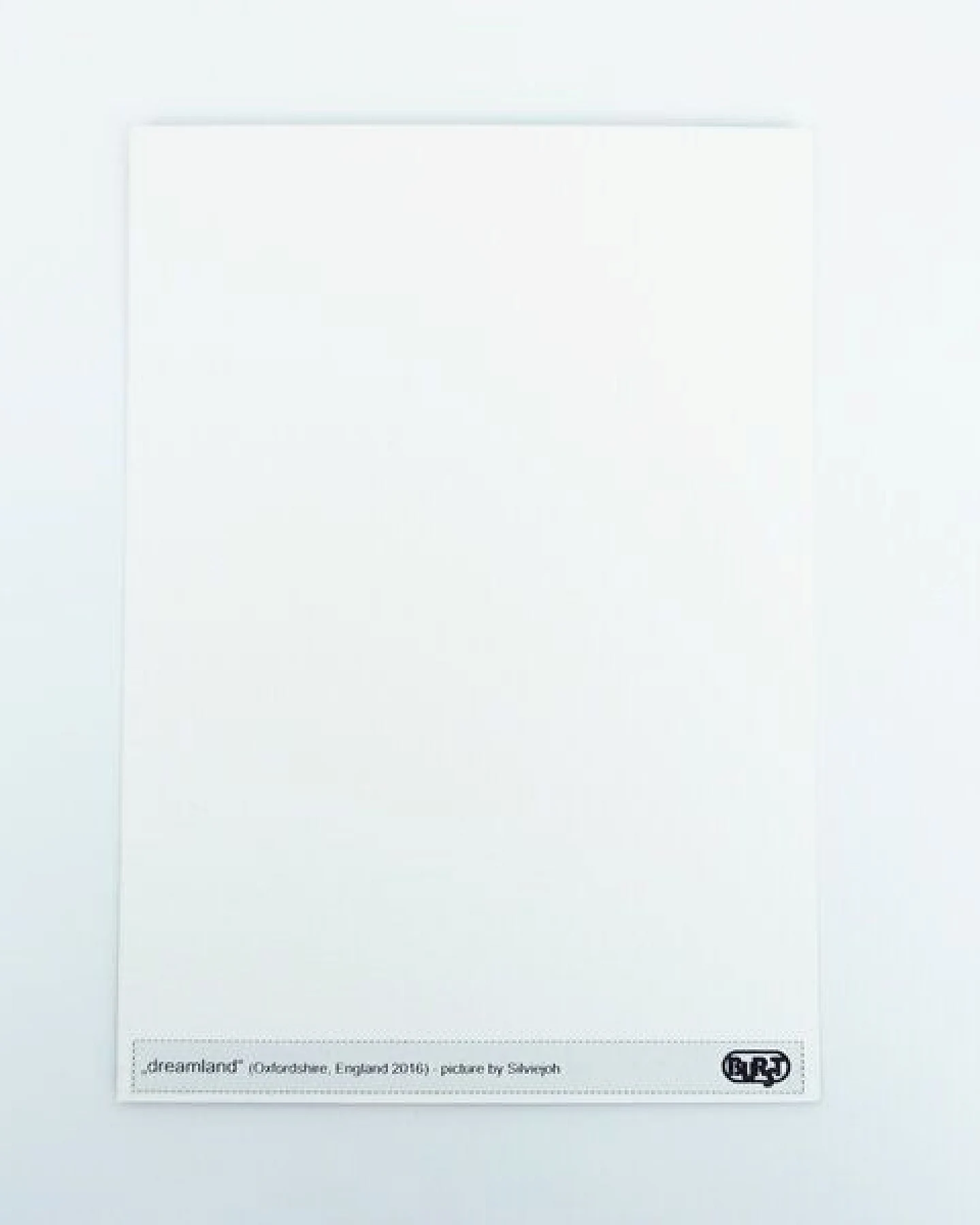 Burst Design Postkarten/ Geschenkkarten/ Fotokarten (gedruckt auf Naturpapier) – Ansicht 3