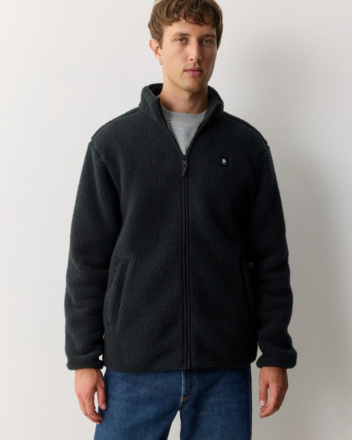 Recolution Herren vegan Jacken-Spindel Schwarz – Ansicht 2