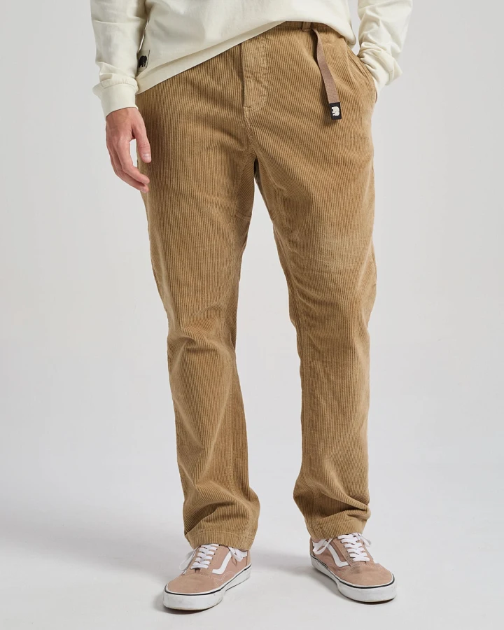 Trendsplant Herren vegan Hose Corduroy Ecodye Climber Starfish Brown