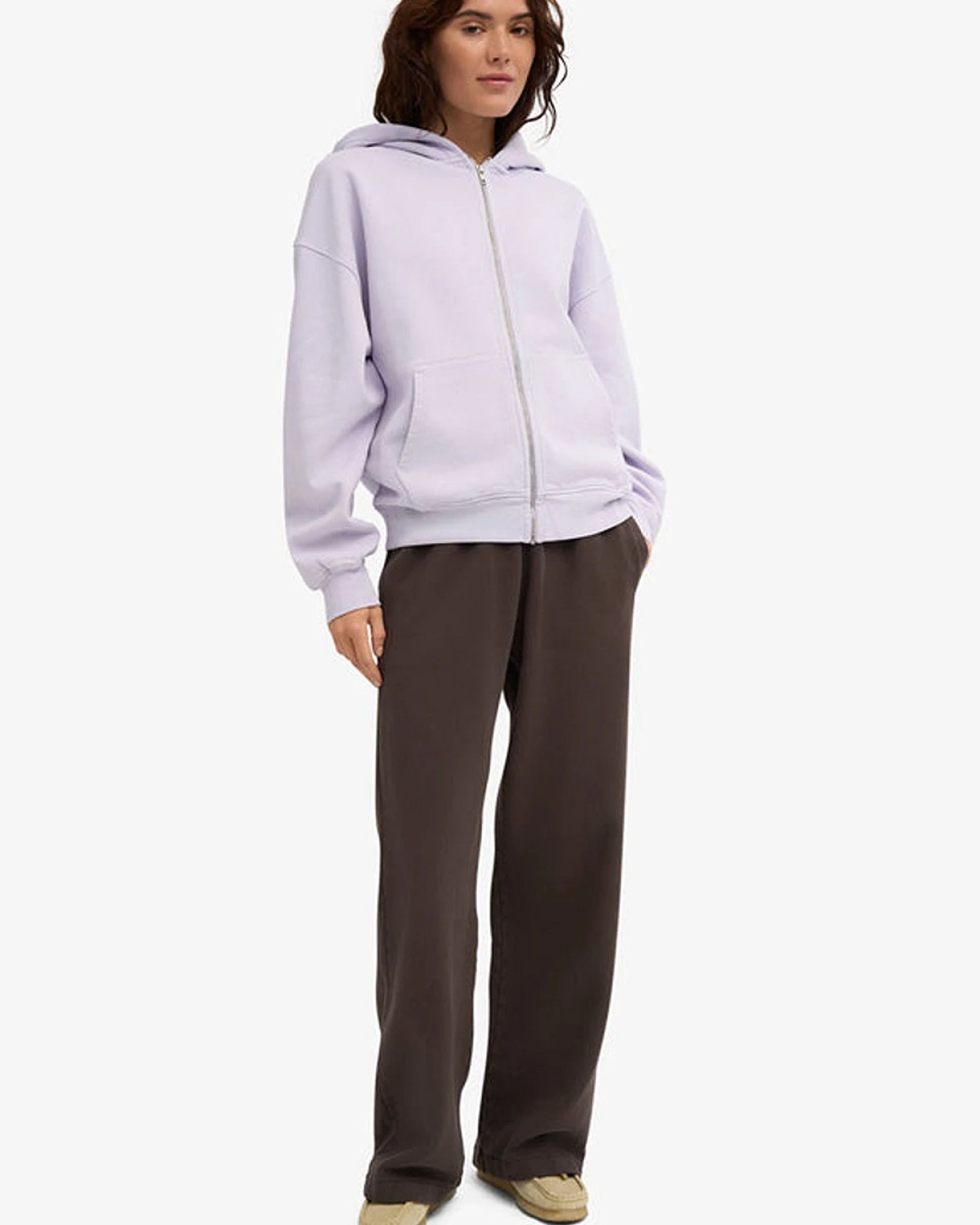 Jogginghose Straight Leg Braun – Ansicht 2