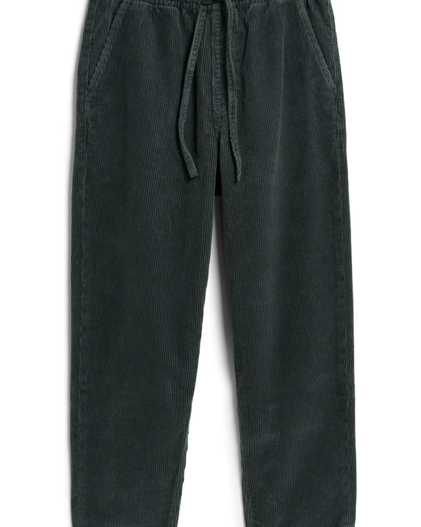 Hose Corduroy Tapered Grüngrau – Ansicht 5