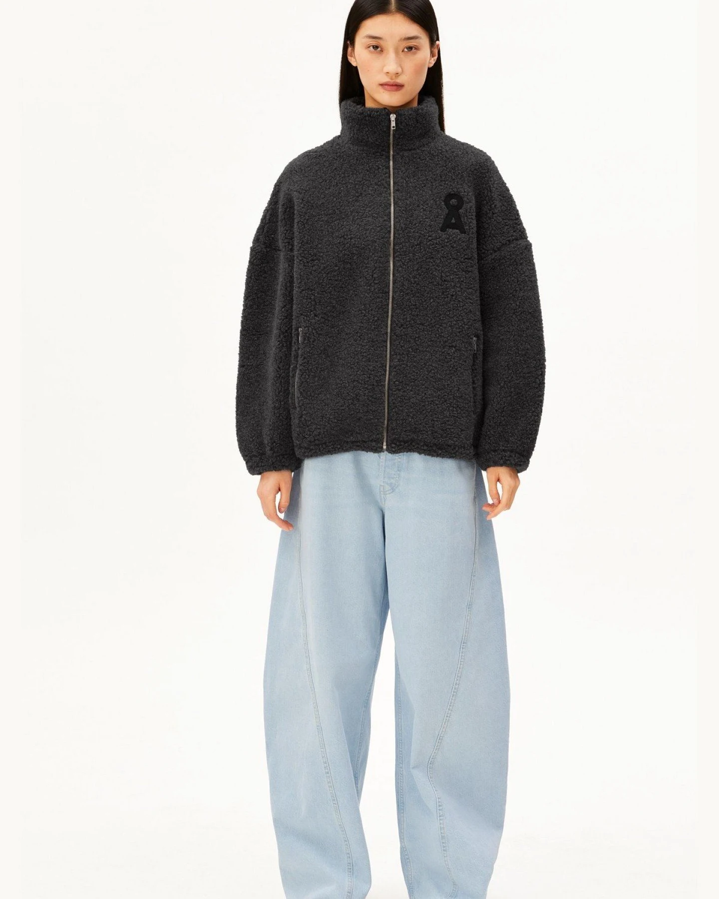 Jacke Wollmix Fleece – Ansicht 3