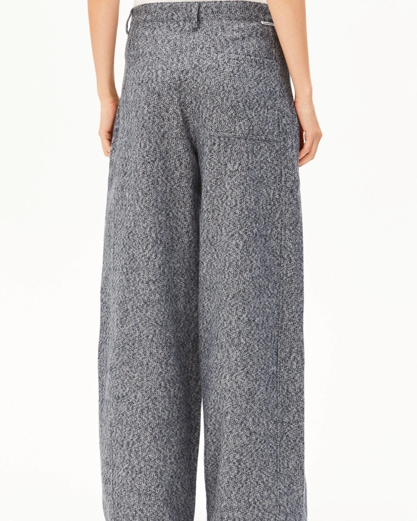 Hose Tweed Barrel Grau – Ansicht 2