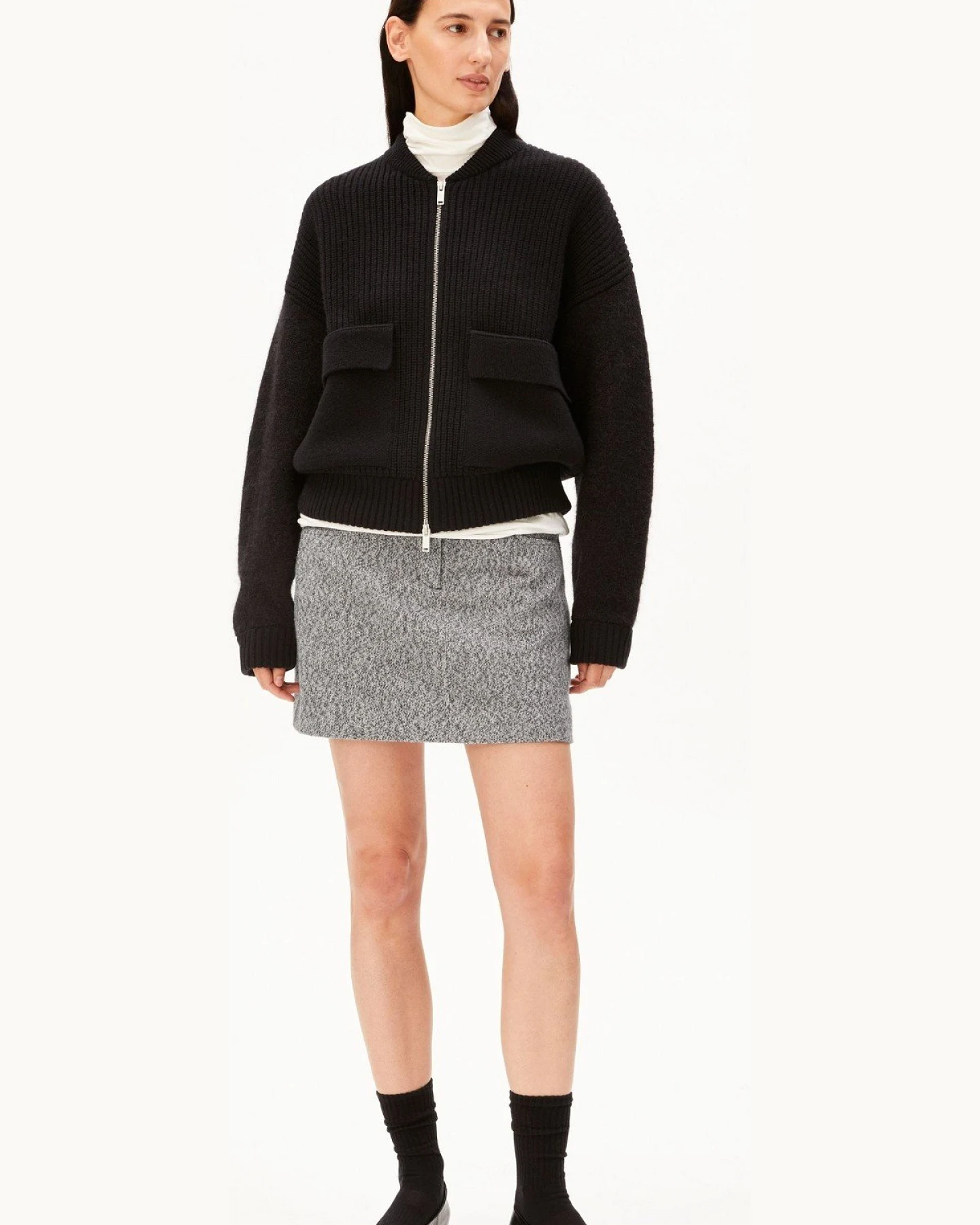 Rock Tweed Grau – Ansicht 3